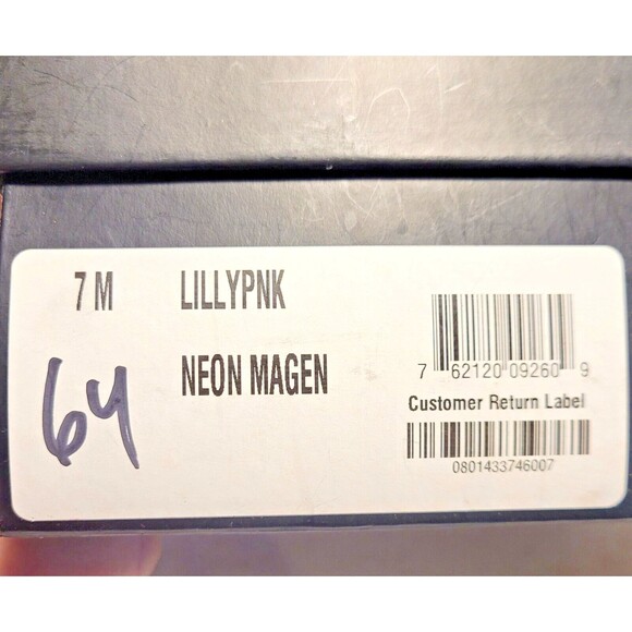 INC Size 7M Lilly Pink Snakeskin Stamped Leather Upper Stiletto Heels Pumps - Picture 10 of 10